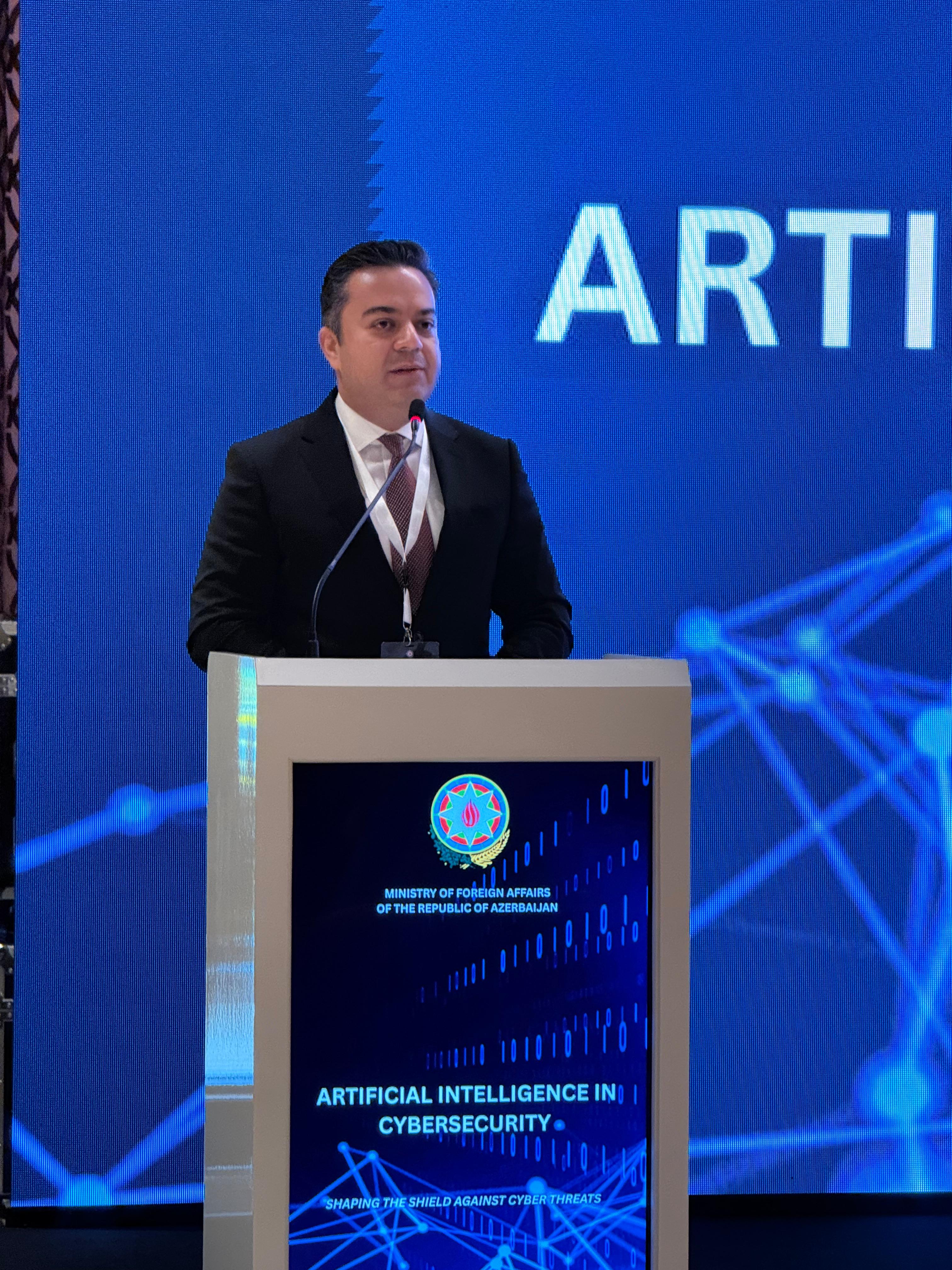 “Kibertəhlükəsizlik sahəsində süni intellekt” mövzusunda beynəlxalq seminar keçirilib